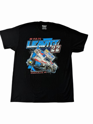 Gildan Leavitt Motorsports Ryan Leavitt 22 Graphic Print Tee ShortSleeve XL