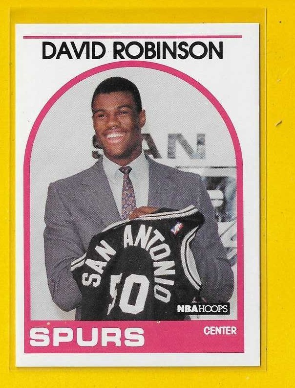 77047 1989-90 Hoops #138 David Robinson SP RC BK$15