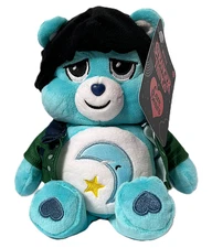 Netflix Care Bears x Stranger Things Bedtime Bear as Mike 9" Plush NWT NEW