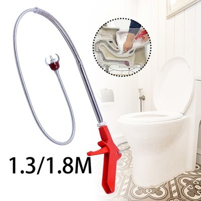 Telescoping Toilet Auger Grabber Tool Labor Saving Reusable Toilet Auger Grabber