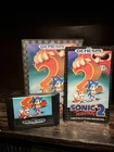 Sonic the Hedgehog 2 - Sega Genesis, 1992 - CIB