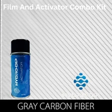 Hydro Dip  Film Activator Combo Kit HD-CF132 Gray Carbon