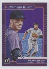 2021 Panini Donruss Diamond Kings Holo Purple Nolan Arenado #29 6ks