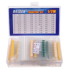 20 Values 200 Pcs Inductor 1 uH 4.7 mH 0.5 W Color Ring 1/2 Watt Assortment Kit