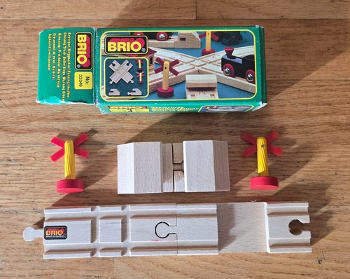 Vintage BRIO Wooden Railway set #33349 All In Original Box