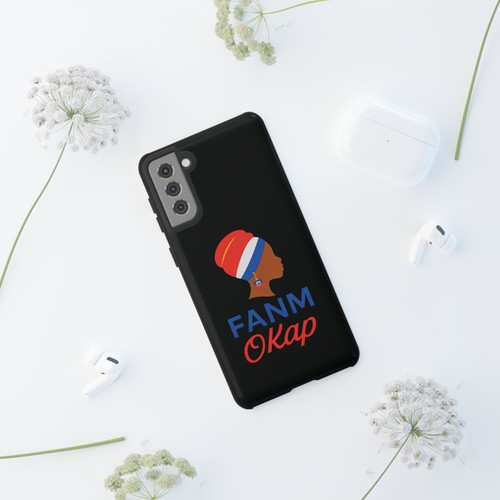 FANM OKAP Haitian Pride Phone Case – iPhone, Google & Samsung Protective Cover - Picture 251 of 273