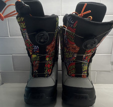 ThirtyTwo Youth Lashed BOA Santa Cruz Snowboard Boots US 1 Soft Flex All Mtn