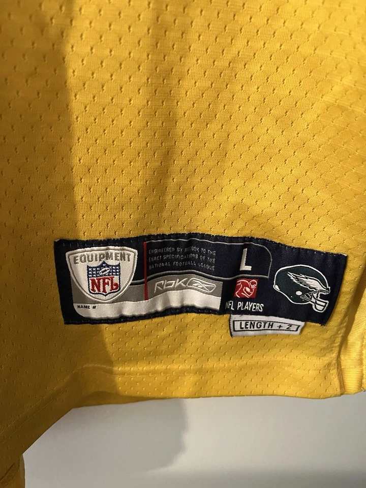 Camiseta Throwback 2007 Reebok 75th Philadelphia Eagles Brian Westbrook #36 tamanho G+2 - Imagem 4 de 4