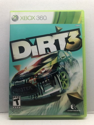 #ad #ad DiRT 3 Microsoft Xbox 360 2011 Complete Tested Working Free Ship $19.99