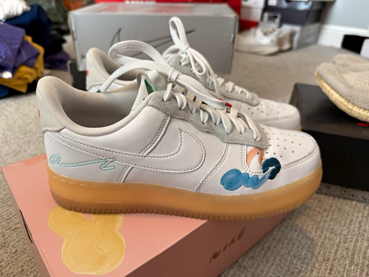 Nike Mayumi Yamase x Air Force 1 Flyleather Earth Day for Sale