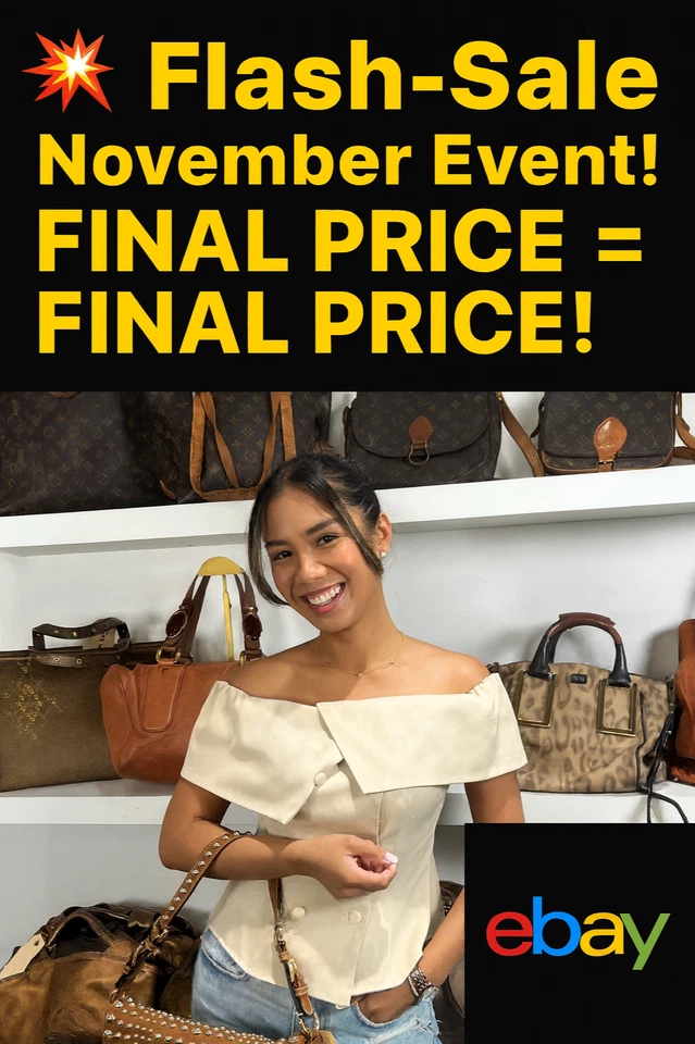 💥 Flash-Sale November Event! FINAL PRICE = FINAL PRICE!