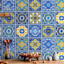 - Stickers Tiles Kitchen Bathroom Tiles Stickers PVC Waterproof Anti-Frost