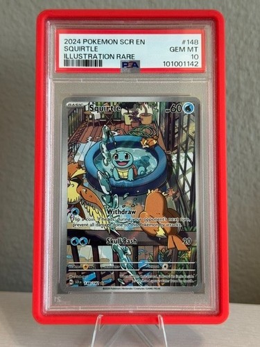 Squirtle graded PSA 10 for sale on eBay