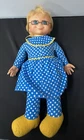 Vintage Mattel 1967 Mrs. Beasley With Apron Bib Glasses Doesn't Talk