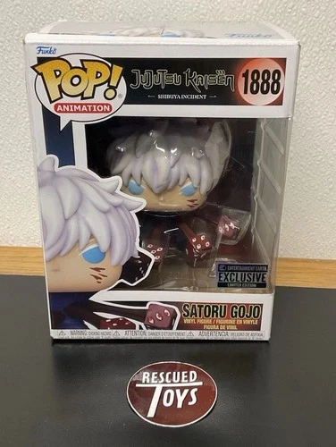 Funko Premium Pop! Animation: Jujutsu Kaisen - Satoru Gojo Trapped #1888 DAMAGED