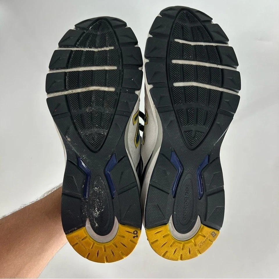 New Balance Zapatos Hombres 8 Plata Negro 990 V5 Zapatillas Cómodas para Correr Hechas en EE. UU. Foto 3 de 4