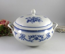 H&C Selb Bavaria Heinrich, Elisabeth Echt Kobalt - Schüssel mit Deckel, Terrine