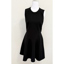 Madewell Black Sleeveless Fit and Flare Dress Size 2