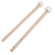 2 Pcs Gong Accessories Wooden Percussion Mallets Drum Hammer Sticks