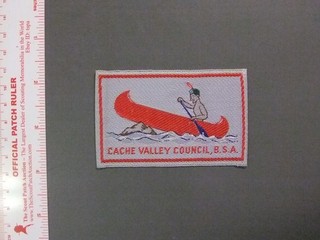 Boy Scout Cache Valley Council Patch CP WOVEN 9904PP