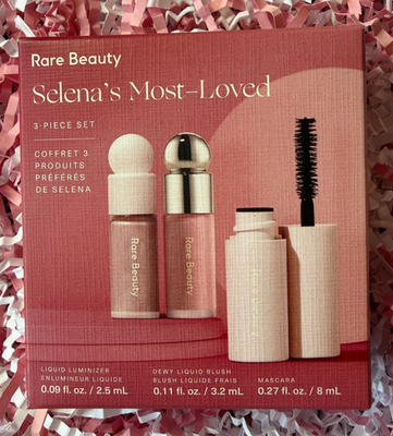 Rare Beauty Selena's Most Loved Mini Set Highlighter Liquid Blush