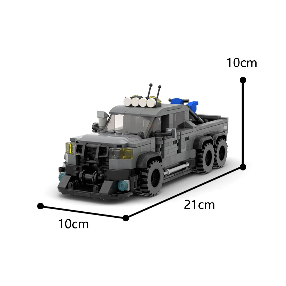 ZITIANYOUBUILD Off-Road Vehicle SUV Model with Openable Doors and Hood 505