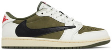 Air Jordan 1 Retro Low OG Travis Scott Medium Olive Style  DM7866-200 Size 11