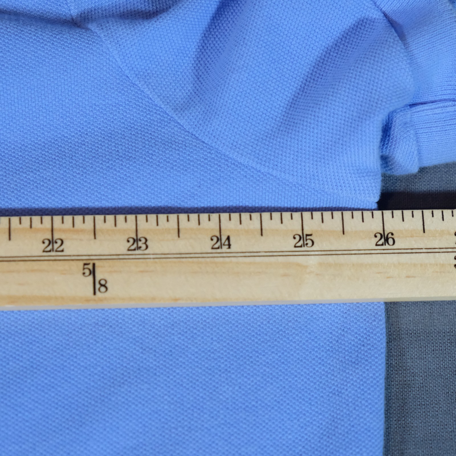 Polo Ralph Lauren Shirt Mens XXL Blue Custom Slim Fit Yellow Pony Pique Preppy thumbnail 6