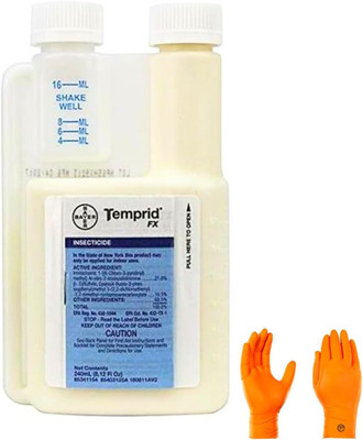 Temprid FX 240Ml | Premium  Gloves for Safe Eradication |  Pest ID Card