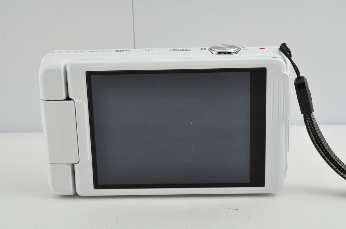 NEAR MINT] Nikon Coolpix S6900 White Optical Zoom Wi-Fi