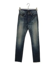 Saint Laurent Paris          Repaired denim pants/denim pants/pants/52