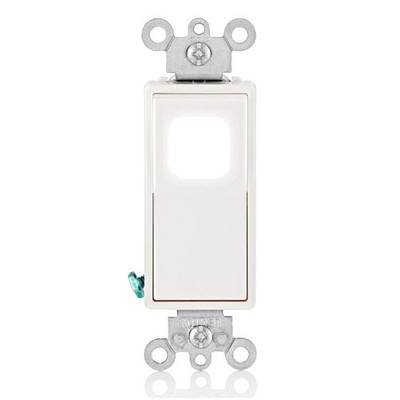 Residential Grade LED Rocker Switch - White