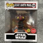 Funko Pop Star Wars 520 Red Saber Series Darth Maul Gamestop Glow In The Dark
