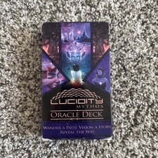 Lucidity Mythos Oracle Deck Visionary Art Cards Complete Set Rare Indie Deck