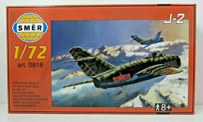 SMER MIG-15 ,als J-2 Chinas, Kampfflugzeug , Bausatz 1:72,0918, OVP, NEU