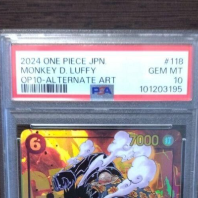 PSA10 OP10-118 Monkey.D.Luffy SEC Parallel ONE Piece Card PSA10 OP10-118 Monkey.D.Luffy SEC Parallel ONE Piece Card