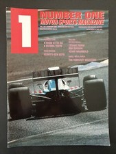NUMBER ONE MOTOR SPORTS MAGAZINE Vol.2 No.1 February 1988