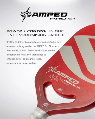 Selkirk AMPED Pro Air Invikta Red 6100_AMPPRO-Invikta-Red - Picture 6 of 8