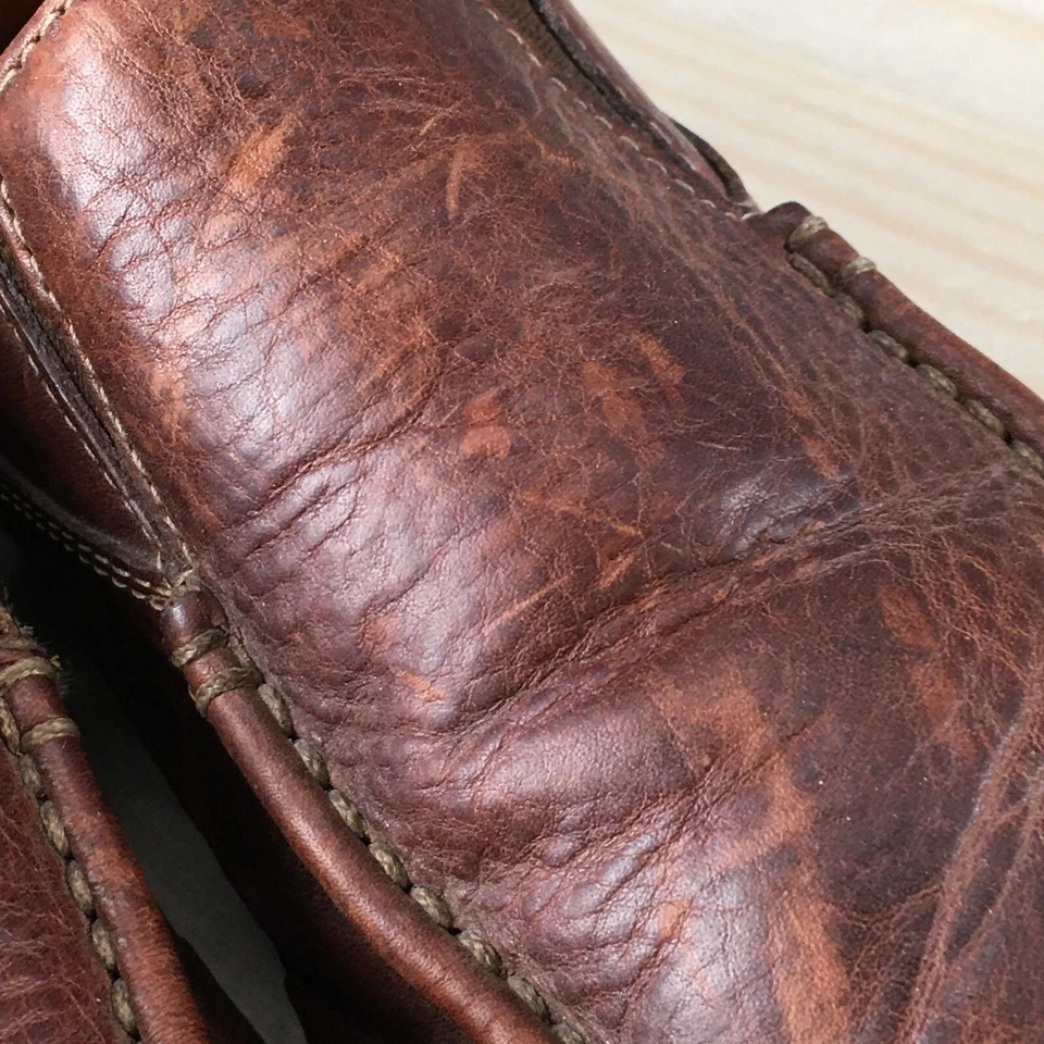 Timberland Shoes Youth Boys 6.5 Womens 8 Carlsbad Casual Loafers Flats Brown - Image 4 of 4