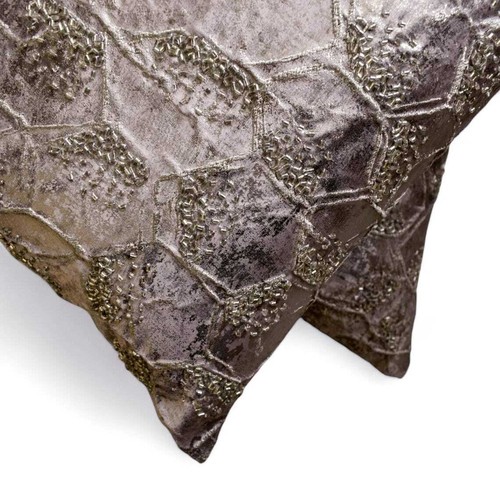 Lavender Lumbar Pillow Cover Modern Jacquard - Silvery Lavender - Picture 3 of 8