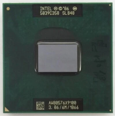 Intel Core 2 Extreme X9100 3.06 GHz SLB48 1066Mhz Laptop CPU Proessors Original - Bild 1 von 4