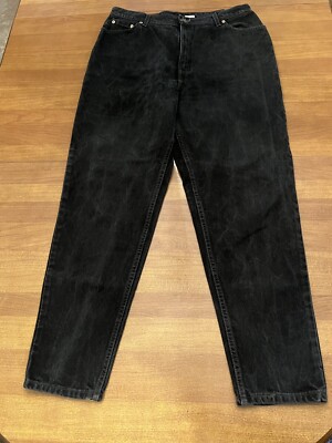 Levi Strauss 550 jeans vintage womens 18W black relaxed fit