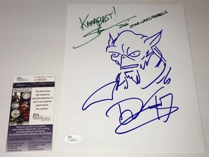 autographed star wars memorabilia