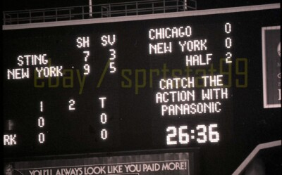 1981 NASL Soccer Bowl - Chicago Sting vs. New York Cosmos - Vintage Negative