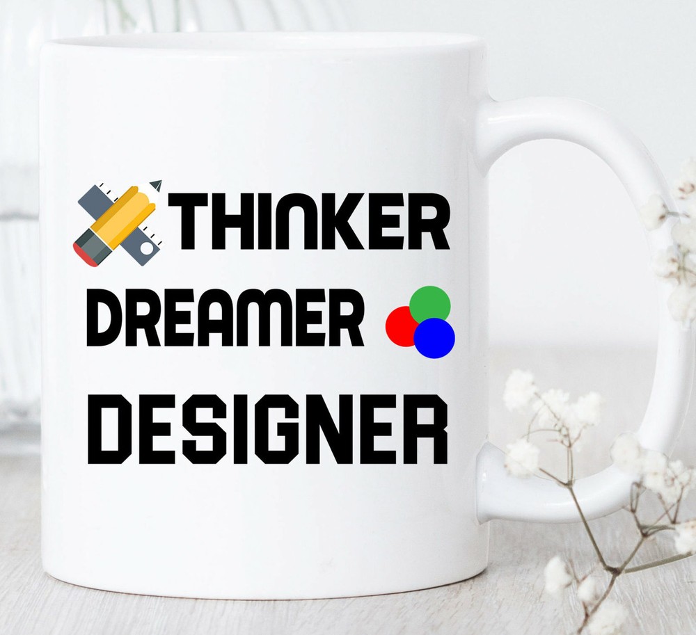 Thinker Dreamer Designer Mug Designer Mug Designer Gift Designer Coffee Mug Thinker Dreamer Designer Mug Designer Mug Designer Gift Designer Coffee Mug