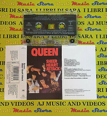 MC QUEEN Sheer Heart Attack 1993 Italy Freddie Mercury 78949145 NO CD LP DVD VHS - Picture 1 of 1