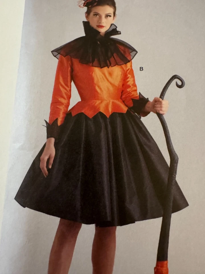 Simplicity Sewing Pattern R12197 Halloween Costume Witch Christmas Elf 16-24 UC - Image 3 of 4