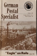 German Postal Specialist Aug 1985 Railroad Comes To Germany Buildings Series