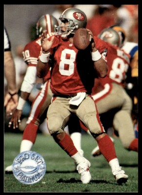 1991 Pro Set Platinum Football Card Steve Young San Francisco 49ers #271