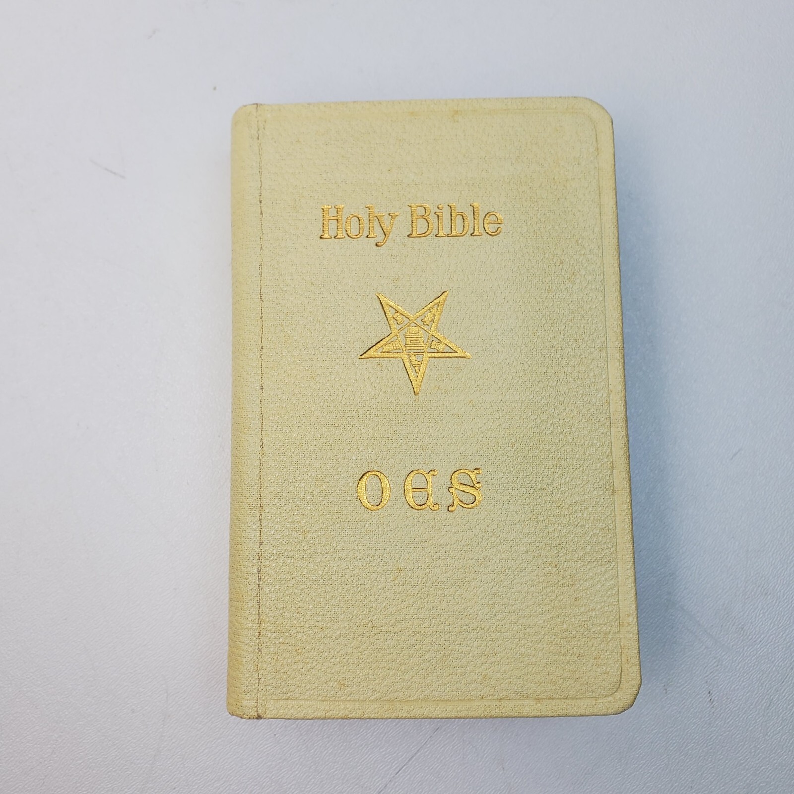HOLY BIBLE  Holman Edition Pearl Text  KJV Eastern Star
